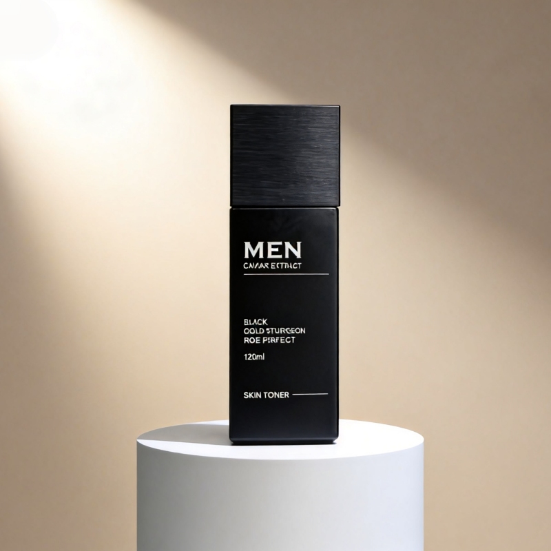 pink glass jar for face cream