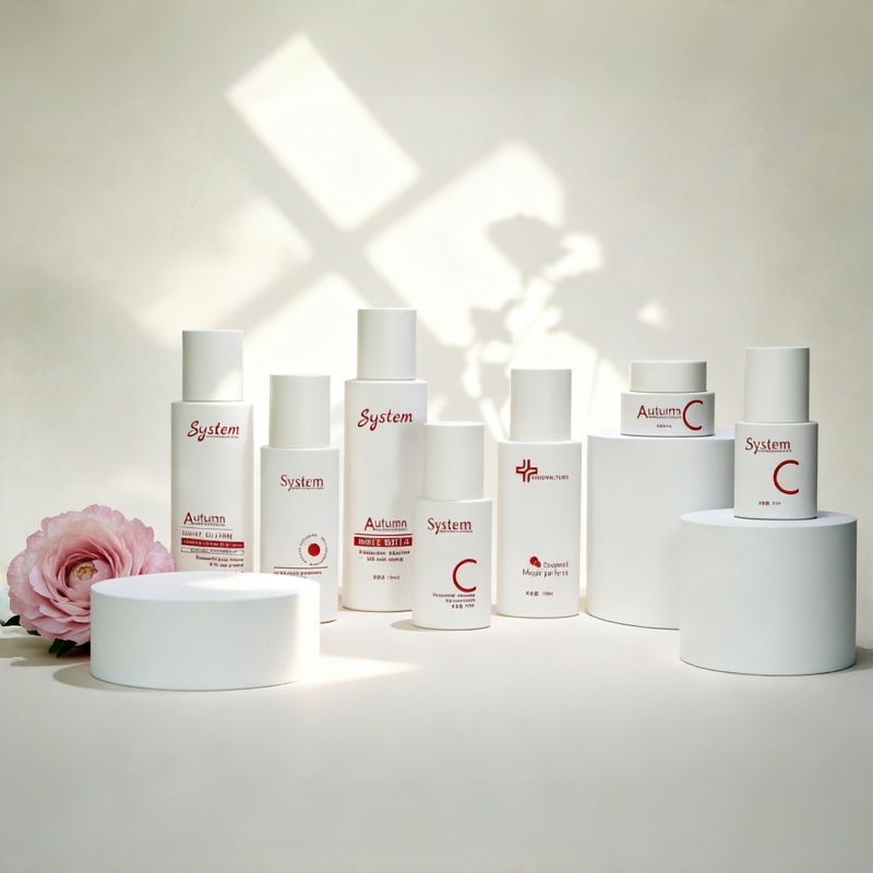 acne cleanser bottle