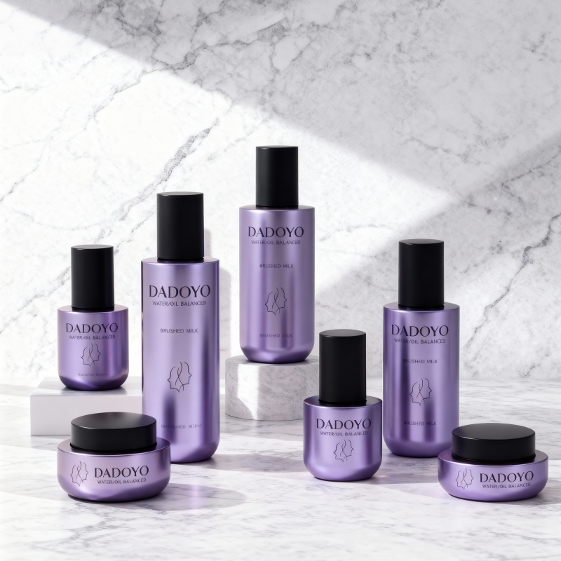 face cream in a blue jar