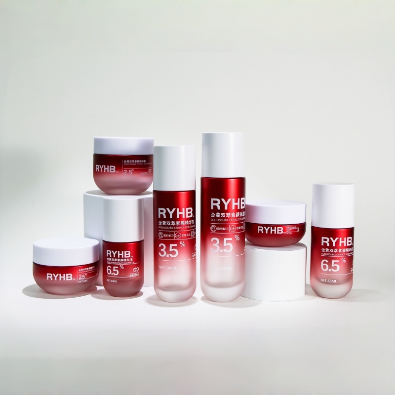 NS005 Cosmetic Product Packaging 100ml 120ml Glass Bottles For Skincare