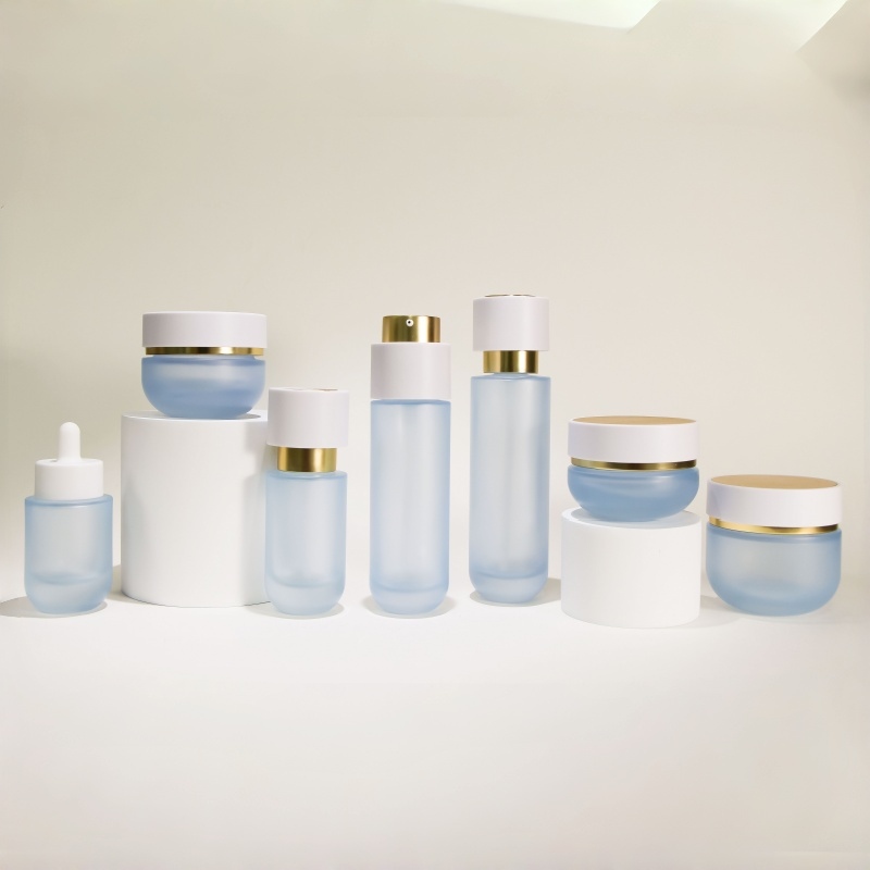 30ml 100ml 50g Glass Cosmetic Bottle Packaging Essential Oil Cream Lotion Bottle