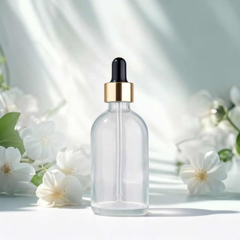 100ml Round-Shoulder Glass Dropper Bottle