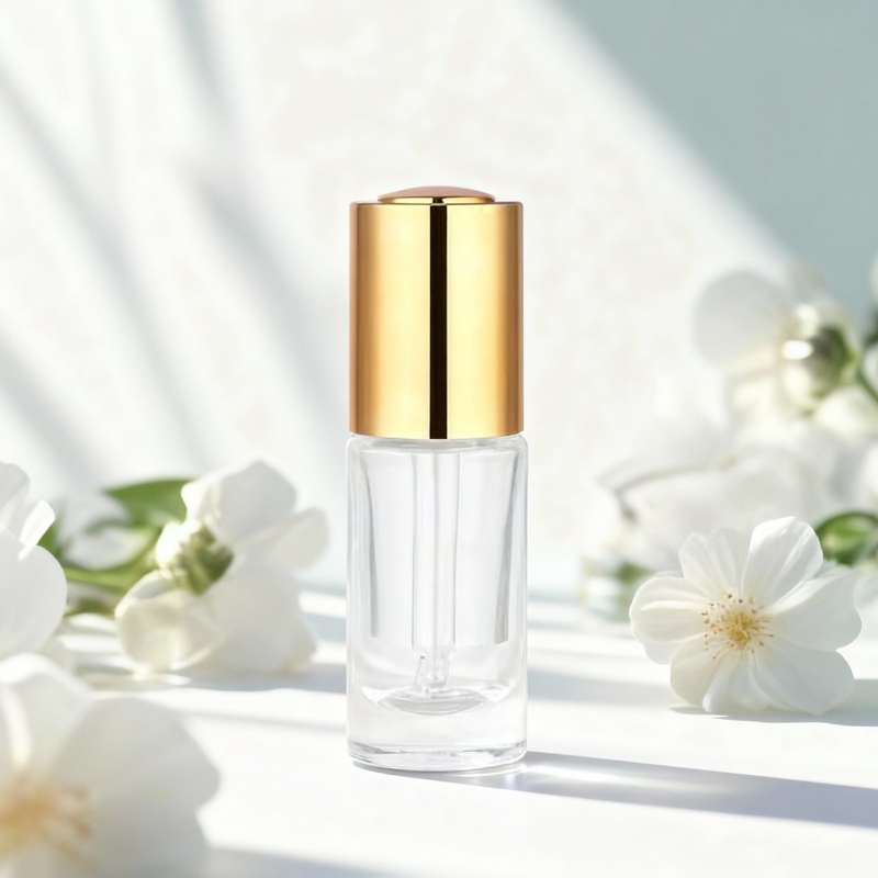 Wholesale 15ml Round Dropper Press Glass Bottle