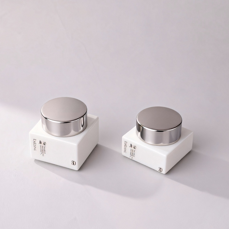 30g 50g Hot Sale Luxury Cosmetic Packaging Glass Jar Cream Jar Custom logo Cream Jar