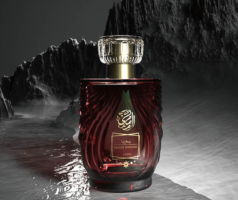 100ml Glass leer Perfume Spray Bottles