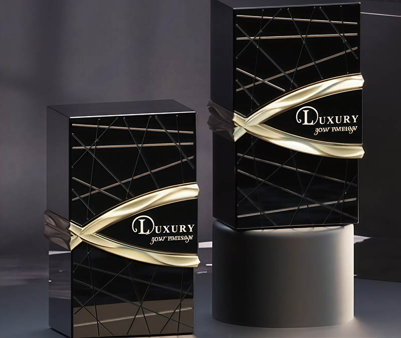 hochwertig Flattened Square Parfümflasche.