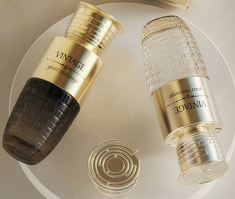 HOT SALES OEM /ODM hochwertig Crimp klar Perfume leer Bottle mit Pump Spray Cap