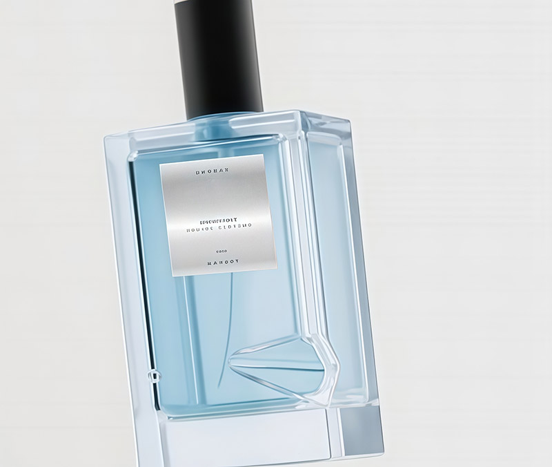 30ml 50ml 100ml Empty Bottles Wholesale Luxury Recyclable Clear Flat Glass Perfume Bottles