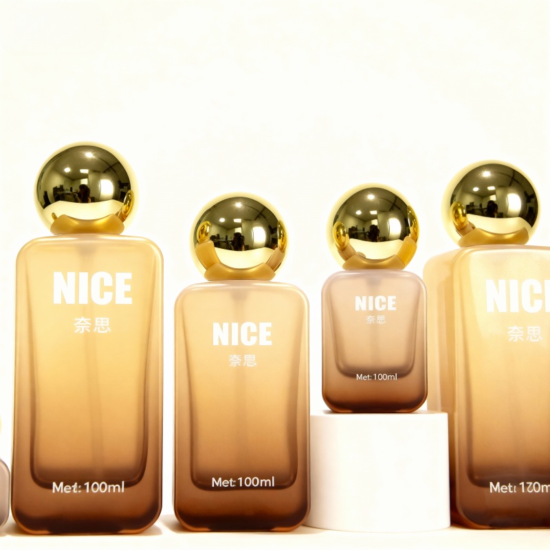 Customized processing service for cosmetic container packaging - 100 ml capacity, 50 ml glass bottles