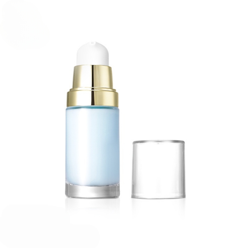 30ml glass emulsion pump filling process