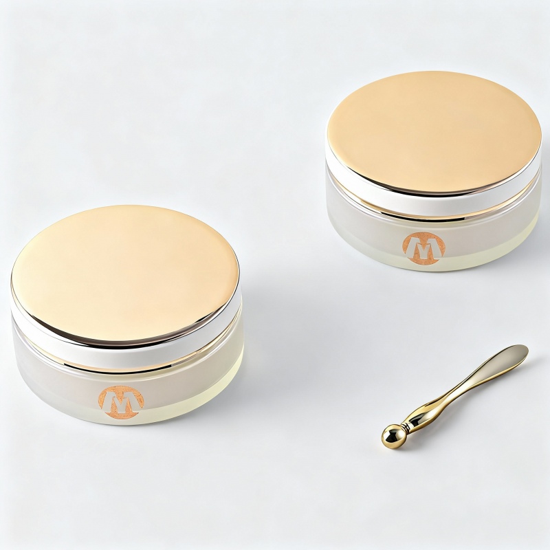 New High Quality Glass Face Cream 100g Glass Cosmetic Verpackung Jar