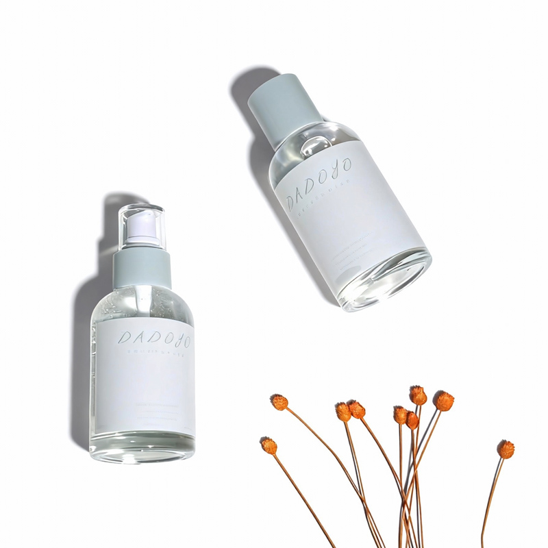 hochwertig Skincare Body Lotion Pump Bottle Cosmetic Verpackung Glasflasche and Jars