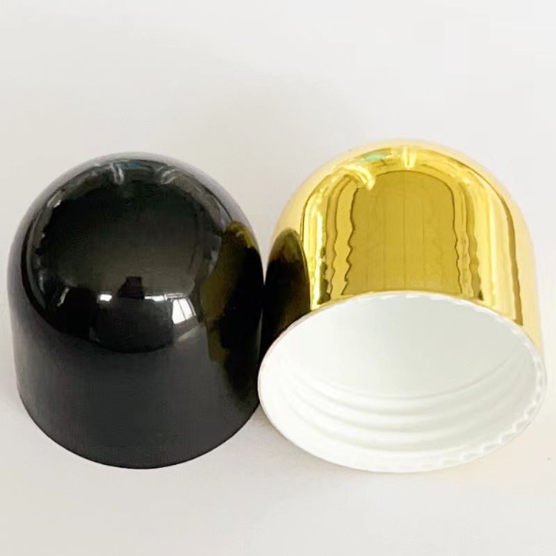 New 50ml thick and round roller ball glass bottle