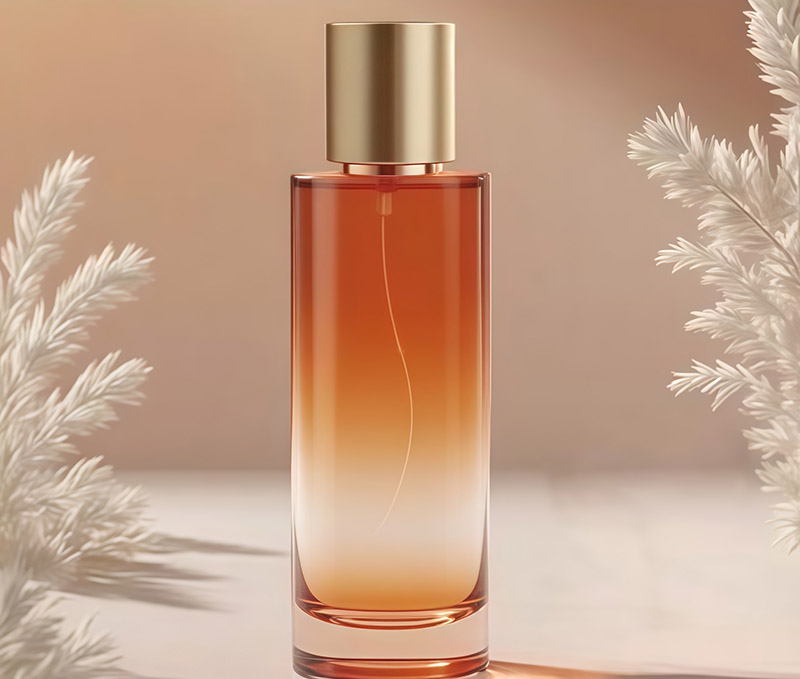 Flat Shoulder Refillable Spray Bottle Serum Essential Oil Parfümflasche