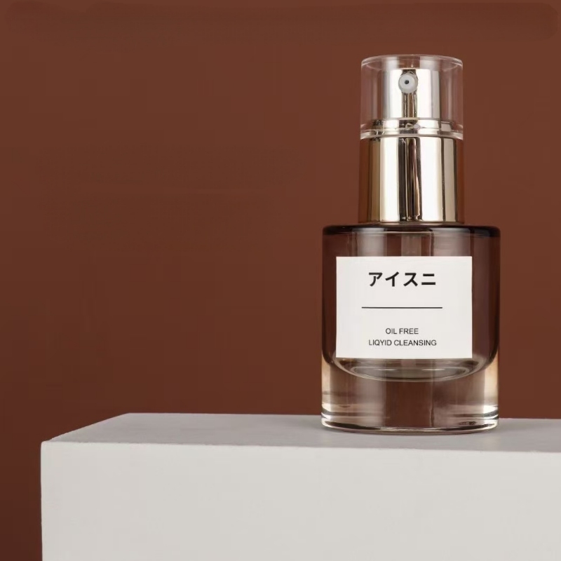 50ml 120ml Glass Empty Cosmetic Bottles 50g Cream Jar Packaging Supplier