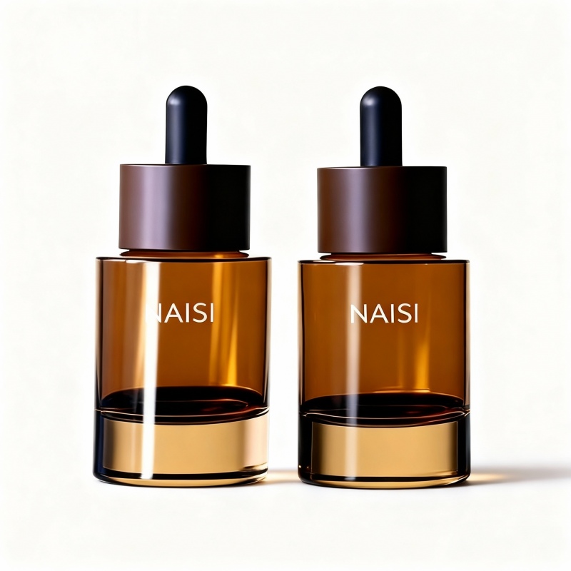 50ml, 80ml, 100ml thick-bottomed cylindrical bottle cosmetic essence liquid transfer bottles