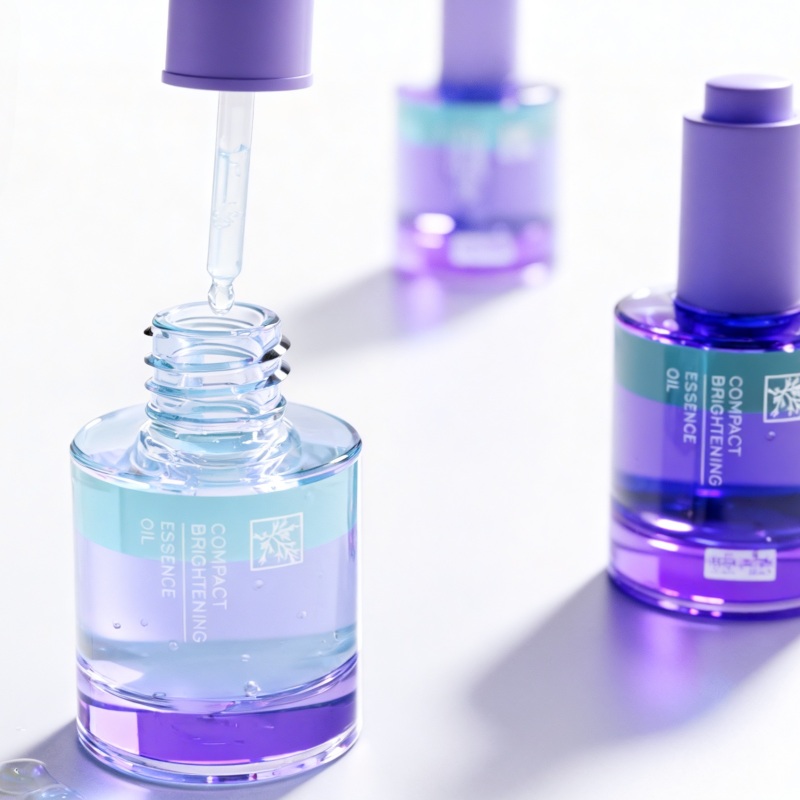 15ml 30ml 50ml cylindrical thick-bottomed push-down dropper bottle