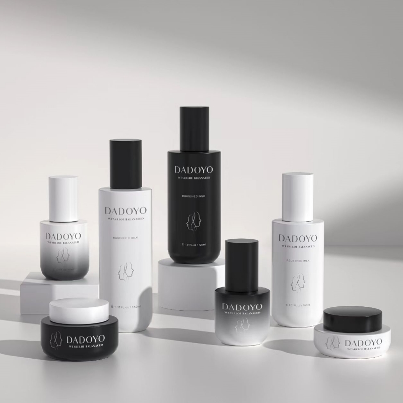 Cosmetic Jars Skincare Dropper Bottle 45ml 150ml Cosmetic Glass Packaging