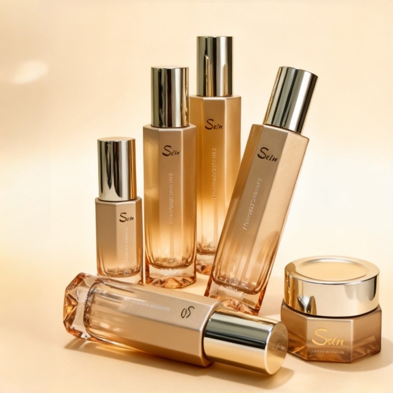 Luxury Beauty Packaging Bottle 30g 50ml 100ml