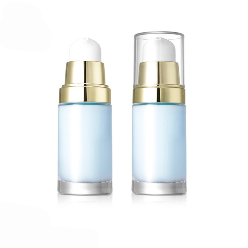 30ml glass emulsion pump filling process