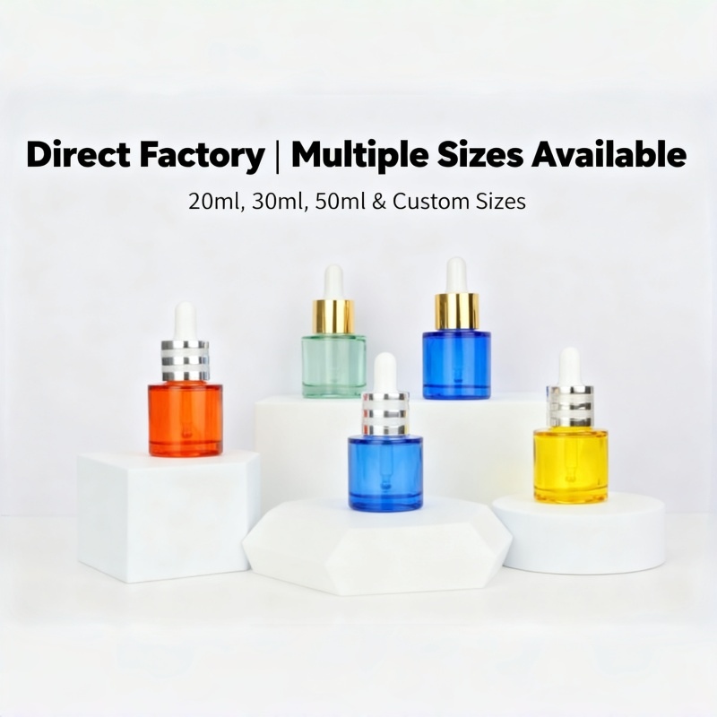 20ml Colored Essence Bottle