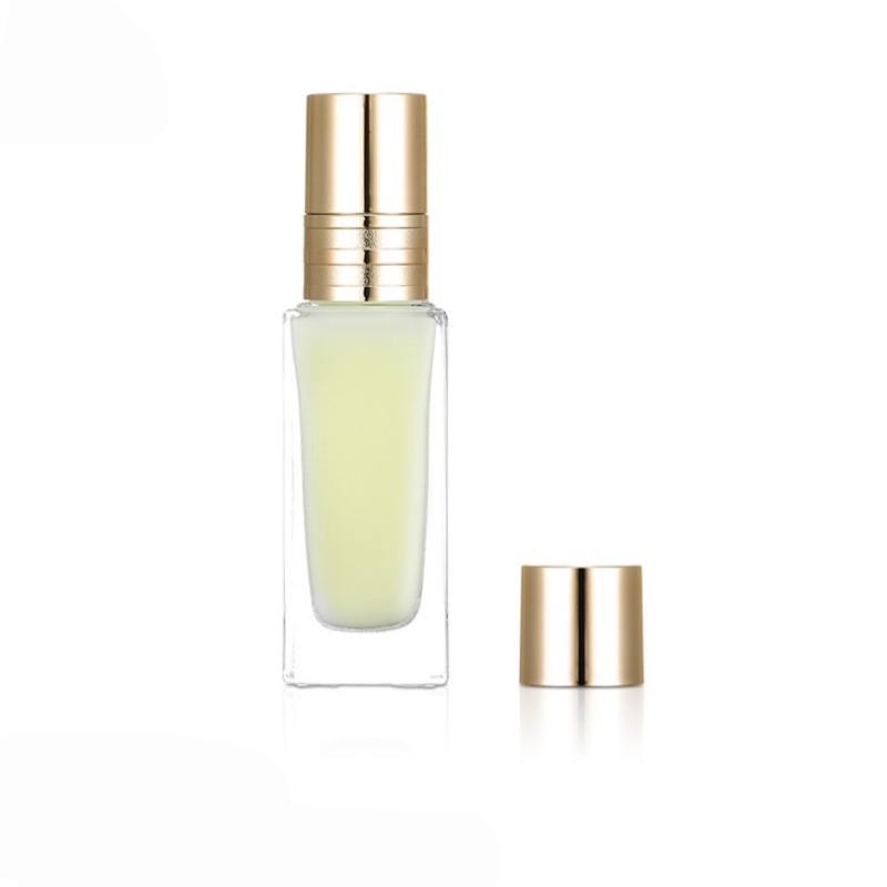 30ml Glass Square Clear Lotion Bottles