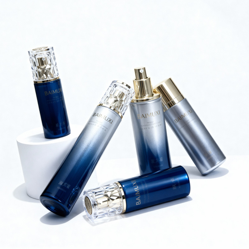 50g Cream Jar Packaging Supplier 50ml 120ml Glass Empty Cosmetic Bottles