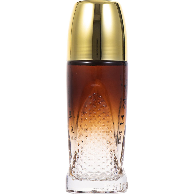 Glass ball bottle antiperspirant Verpackung Kunststoffkappe set