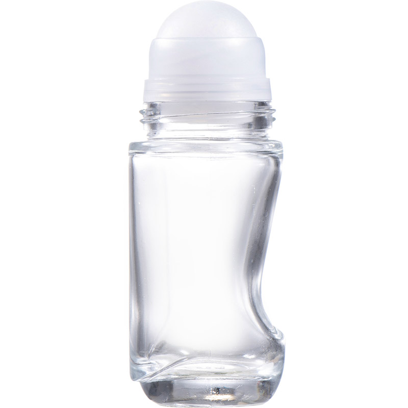 30ml deodorant and antiperspirant roll-on glass bottle