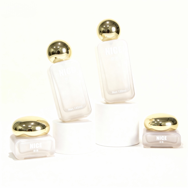 Customized processing service for cosmetic container packaging - 100 ml capacity, 50 ml glass bottles