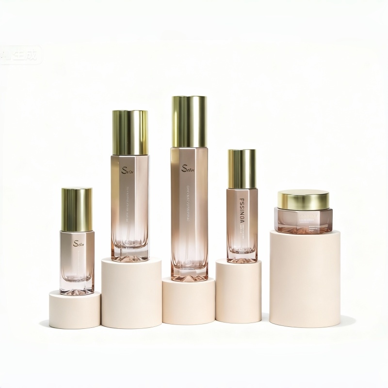 100ml Cosmetic Container Glass Packaging For Skincare