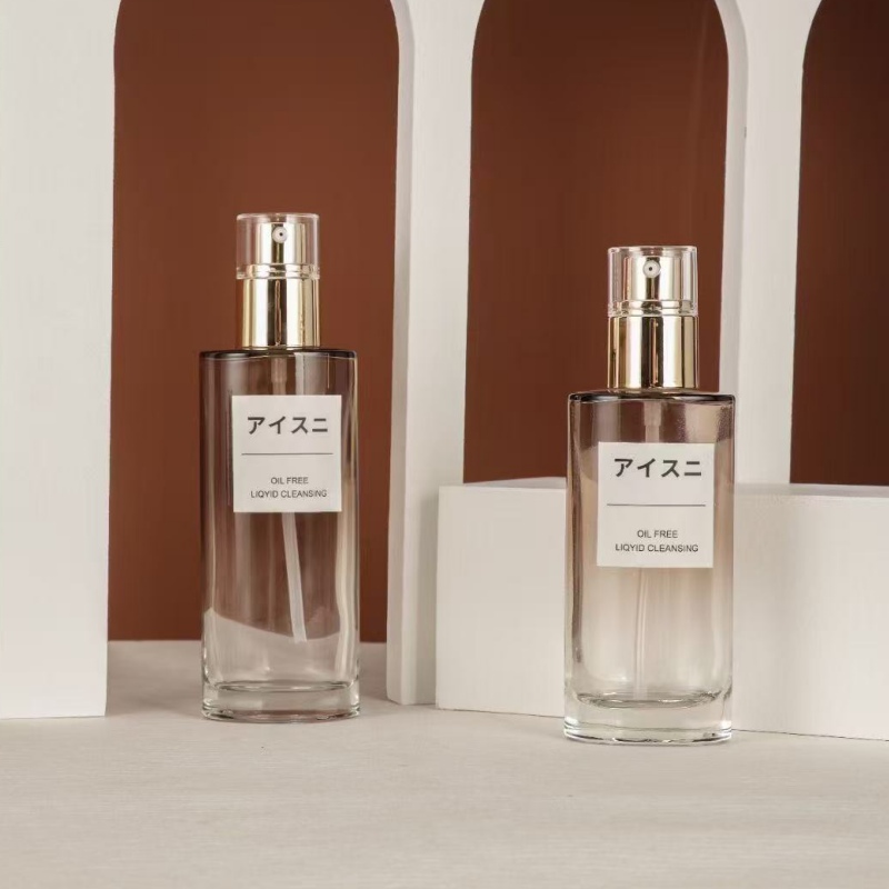 50ml 120ml Glass Empty Cosmetic Bottles 50g Cream Jar Packaging Supplier