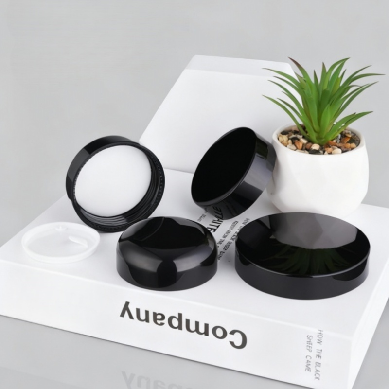 Black cream bottle series,  High-Quality Cosmetic Packaging 60g, 100g